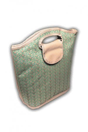 Viva Beads Lunch Bag Insulated Tote Eco-Friendly White Sand Pattern