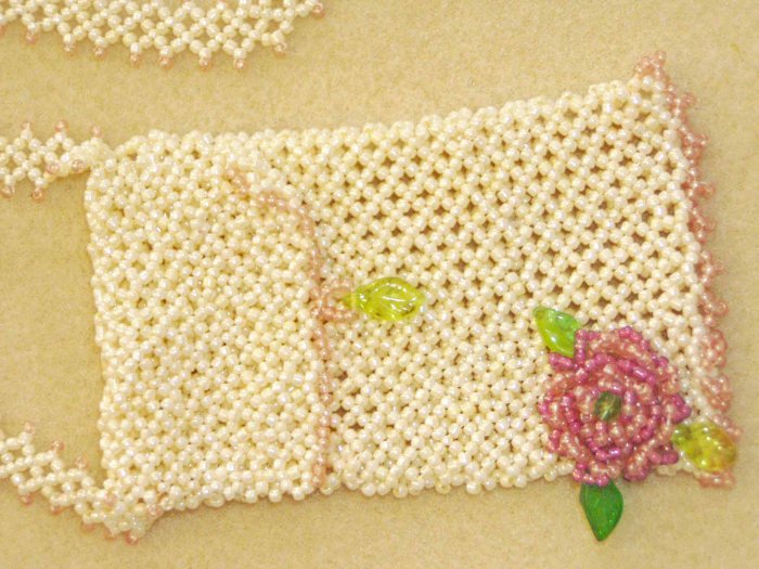Rose Charm Bag