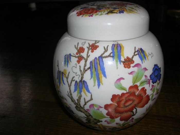 Porcelain Covered Jar
