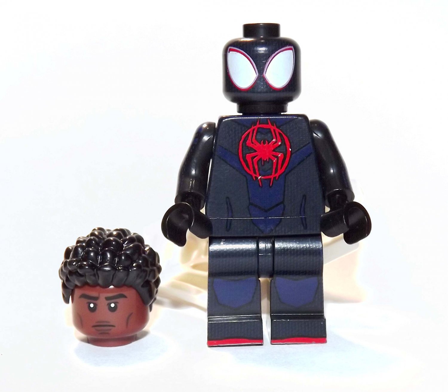 Miles Morales Spider Man Across The Spider Verse Lego Compatible