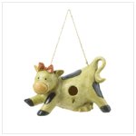 Cow Birdhouse