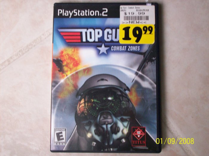 Playstation 2 Top Gun game