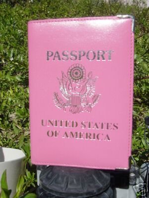 Pink Passport Wallet