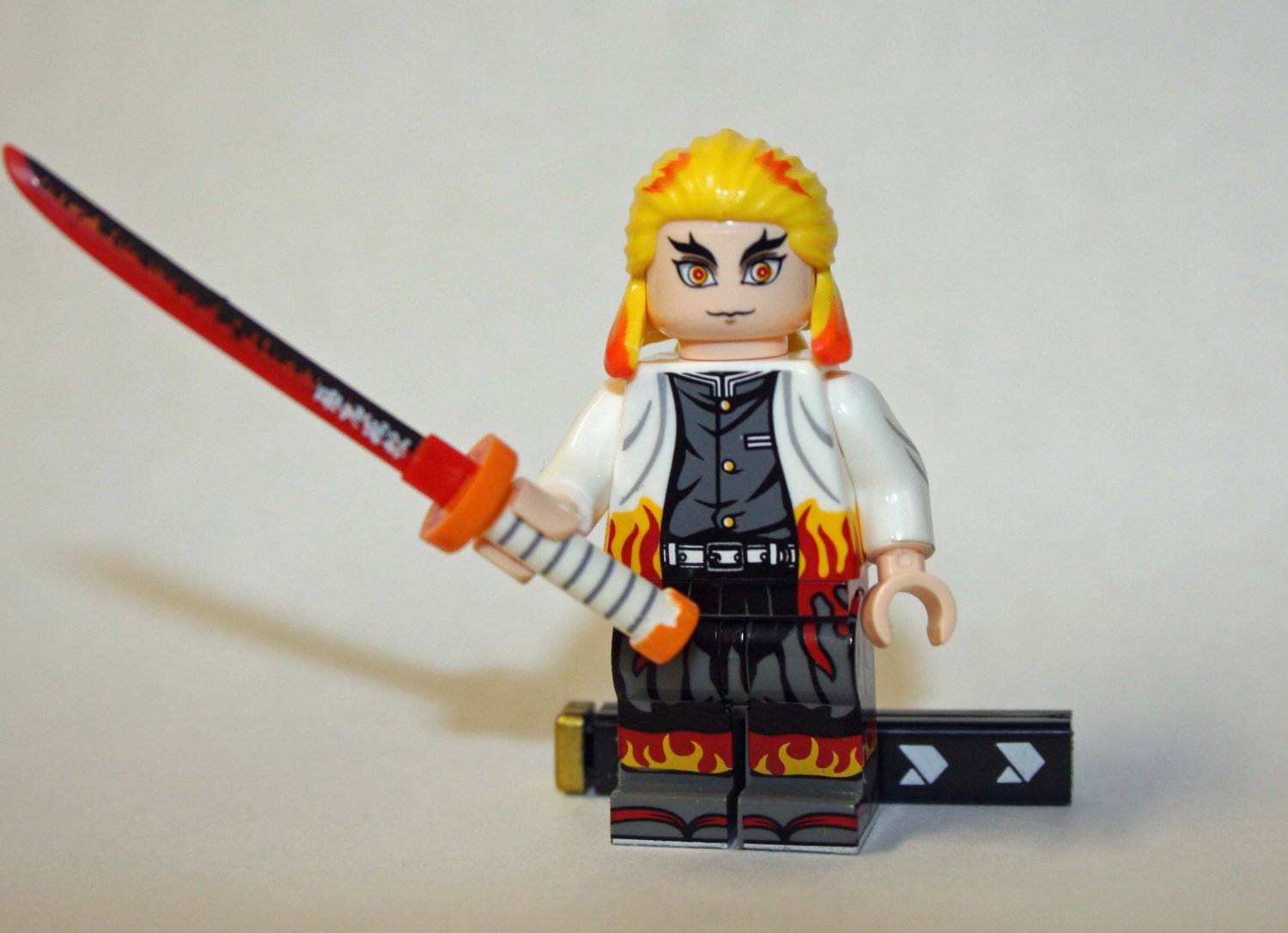 Lego Compatible Kyojuro Rengoku Demon Slayer Cartoon TV Show Anime