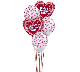 Valentine's Balloon Bouquet