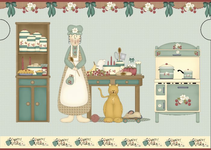 PERSONALIZED COUNTRY KITCHEN COMPLETE GIFT SET