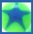 NEW - Body Jewelry - Star Tongue Ring - COLORS: neogreen / blue