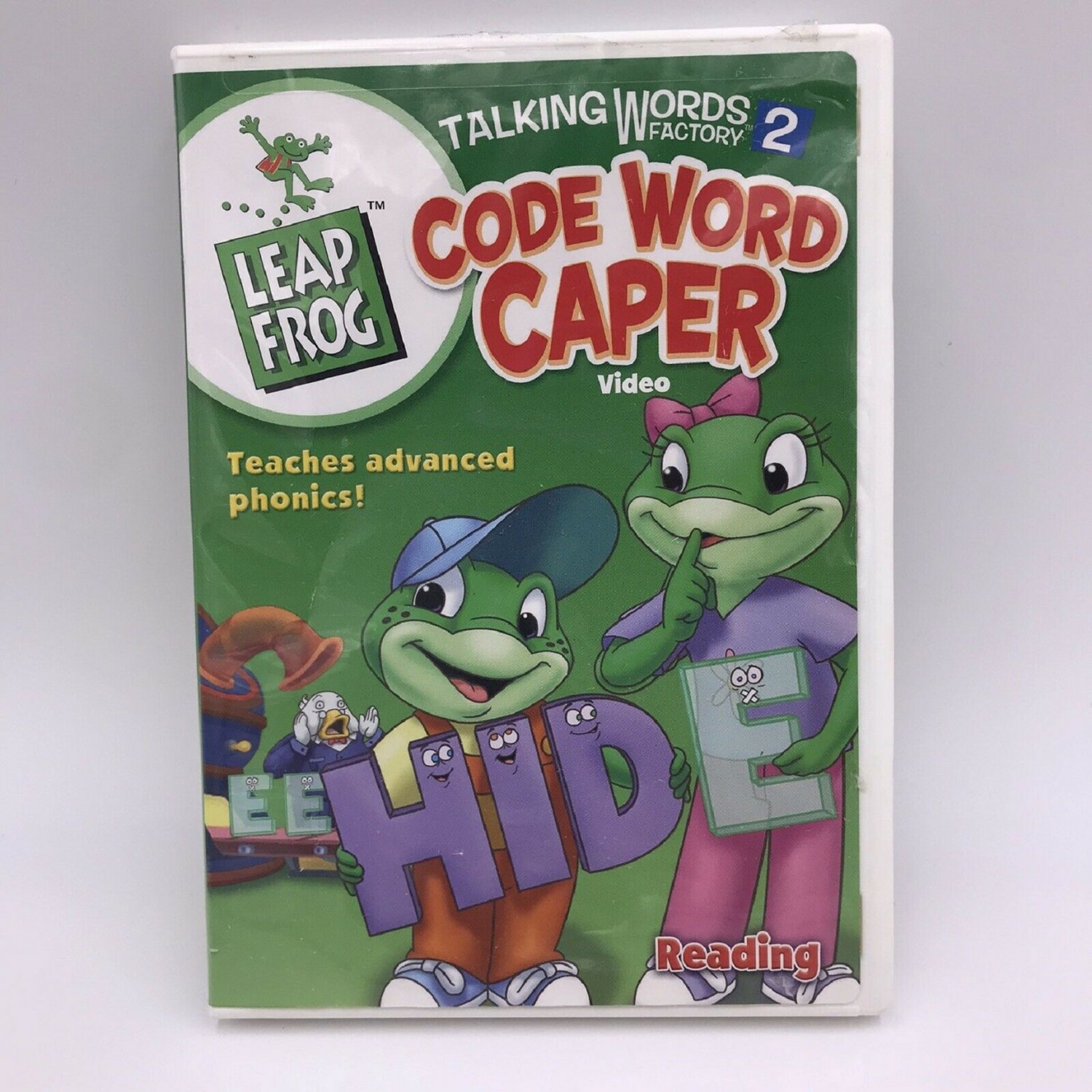 Leap Frog Talking Words Factory 2 The Code Word Caper DVD 2004