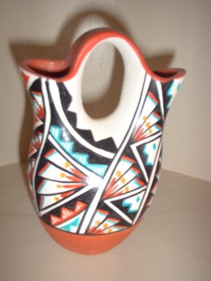 Native American Indian Wedding Vase