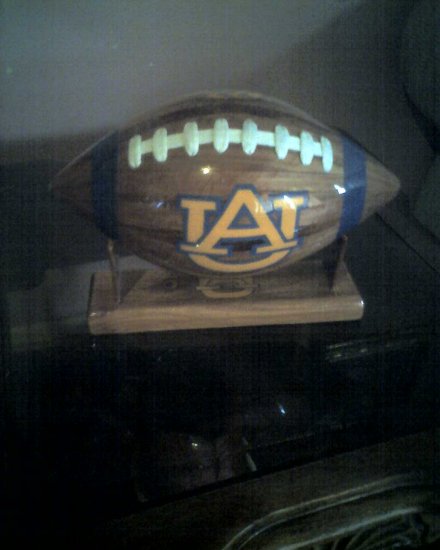 AUBURN FOOTBALL (WOODEN)