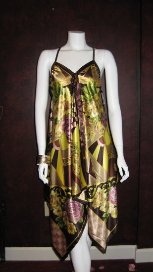 Long Silk Sun dress