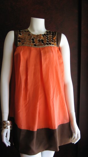 Silk Baby Doll Dress