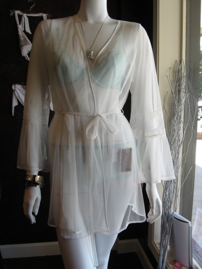 Betsey Johnson sheer robe