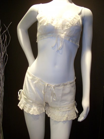 LETTERS OF MARQUE BRA BIB AND BLOOMER SHORT