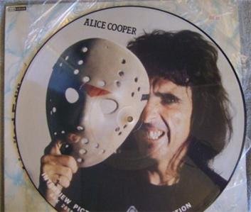 ALICE COOPER Interview Picture Disc Album Vinyl LP-1989