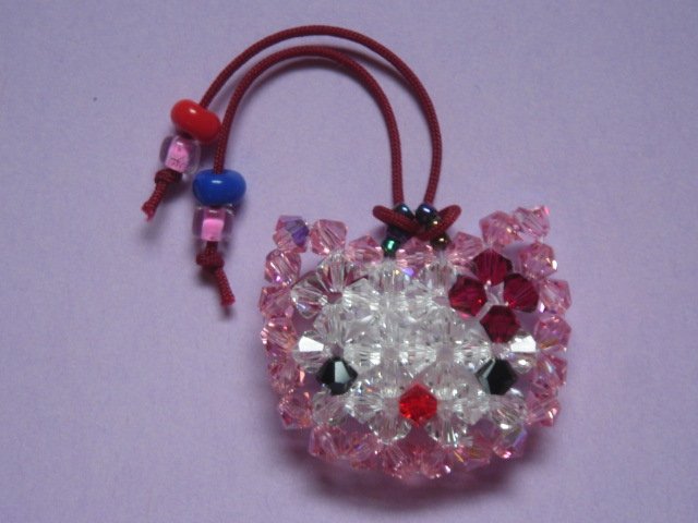 Swarovski Crystal Hello Kitty Cell Phone Charm - CPCR001