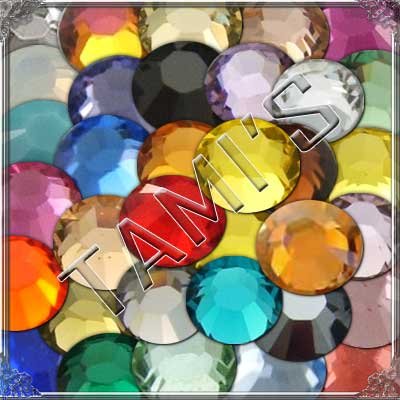 30ss 50 Swarovski Flatback Mixed