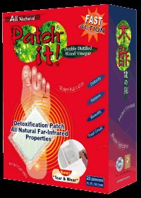 20 piece Nutriworks Foot Detox Patches