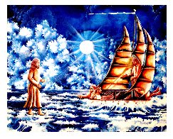 Walking in Faith Reaching For Impossibilities (2004) 14 x 18 framed print