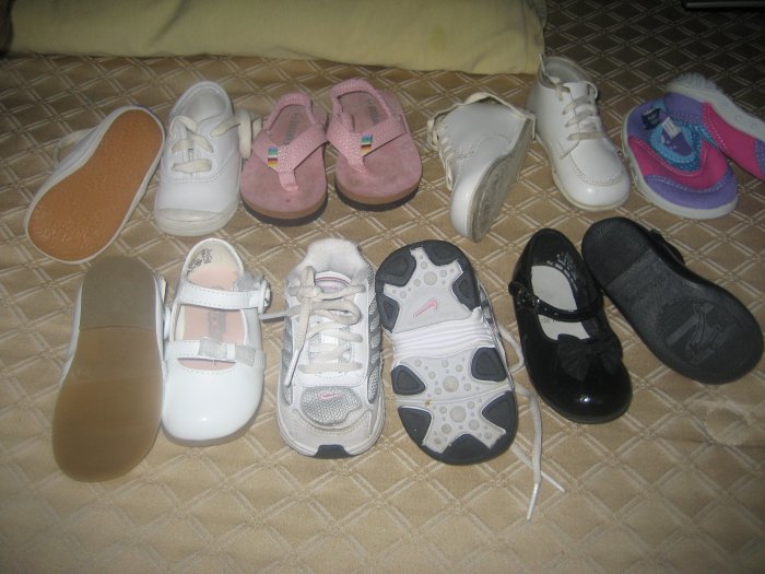 LOT OF infant shoes sz 3c