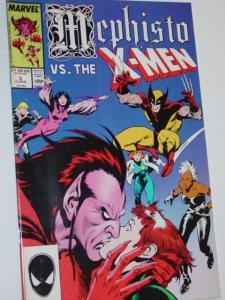 #3 MEPHISTO vs. The X-Men Comic Book Magazine Volume 1 1987