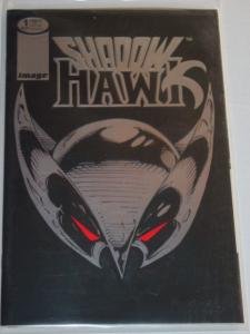 #1 WHO IS THE NEW SHADOWHAWK Foil Image Comic Book 1992