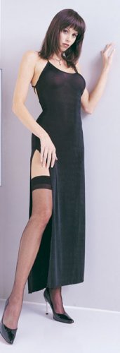 Thigh High Sheer Stockings O/S Coffee