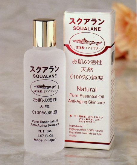 SQUALANE Natural Pure Essential Oil-product of Japan 1.67 fl. Oz.