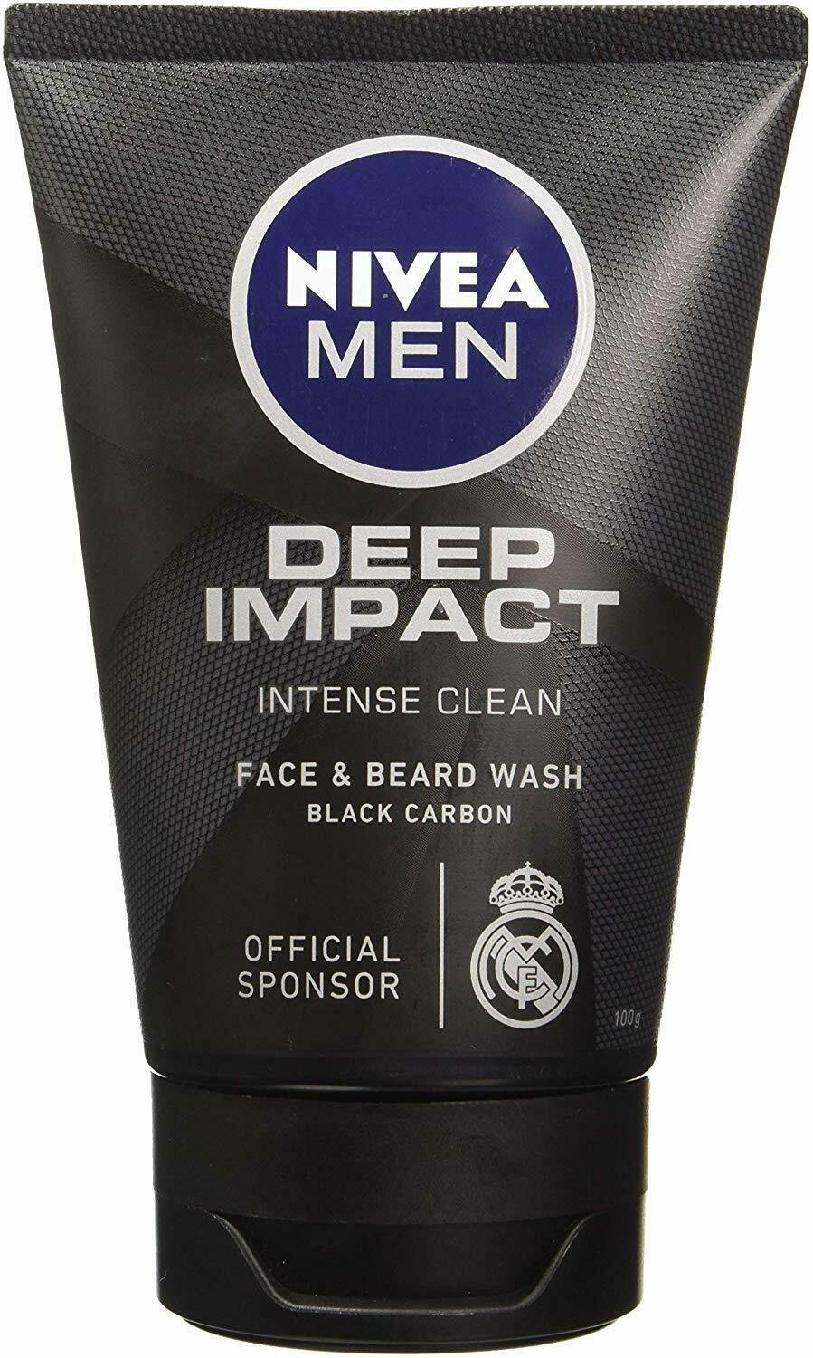 Nivea Men Face Wash Deep Impact Intense Clean Ml