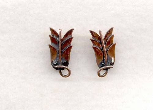 Rebajes Copper Earrings