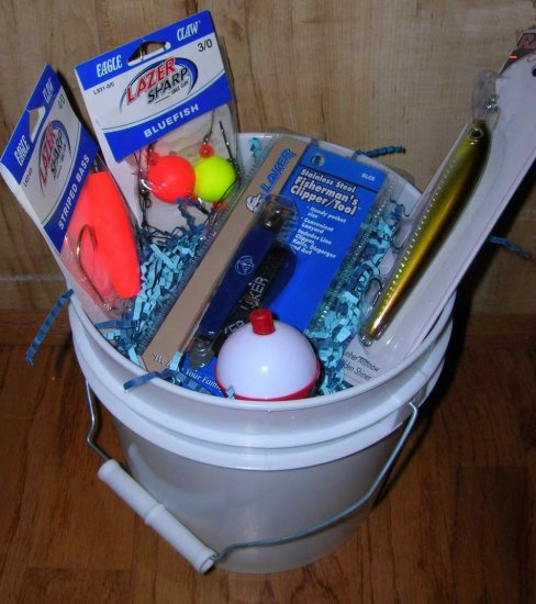 Fishing Gift Basket Loaded with Tackle! (Item#skip00