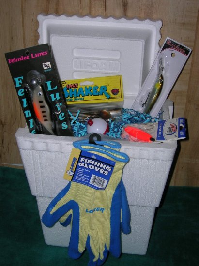 The Grand Poobah Fishing Gift Basket. Saltwater Fishing