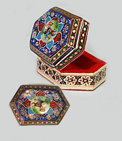 Persian Khatam jewelry box