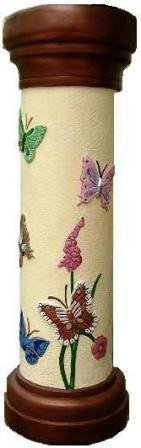 Pedestal Plaster Butterfly