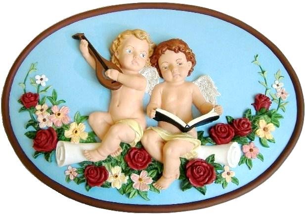 Wall Decor Singing Angels
