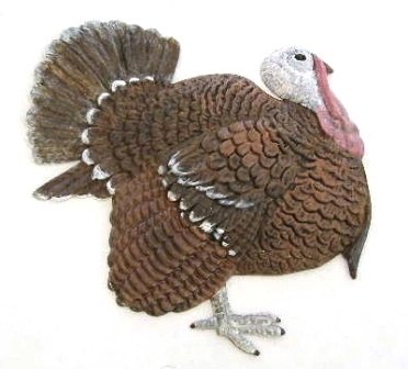 Turkey Tom | Refrigerator Magnet | Handpainted Magnets | Bird Magnets