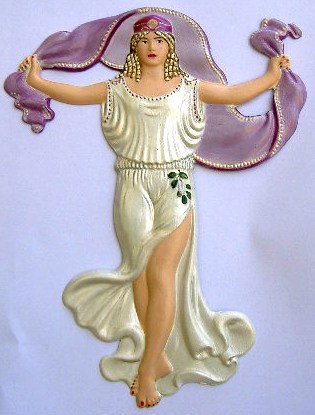 Goddess Fortuna | Ornament | Hand-Painted Gifts | Decor