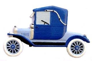 Antique Car | Ornament | Hand-Painted Gifts | Decor