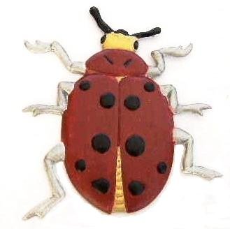 Ladybug | Ornament | Hand-Painted Gifts | Decor
