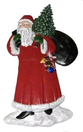 Santa | Christmas Ornament | Hand-Painted Gifts | Decor