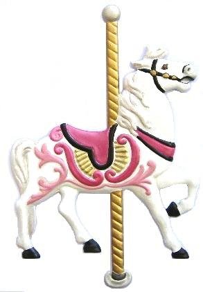 Carousel Horse | Ornament | Hand-Painted Gifts | Decor