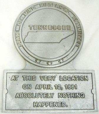 TN State Histerical Marker Small Handpainted