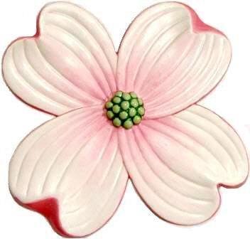 Dogwood, Flower| Refrigerator Magnet | Handpainted Magnets | Plant Magnets