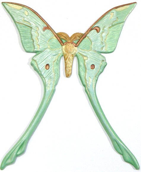Luna Moth | Refrigerator Magnet | Handpainted Magnets | Insect Magnets