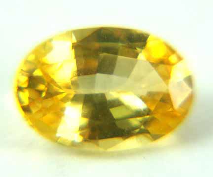 Yellow Sapphire 0.51 cts 12097