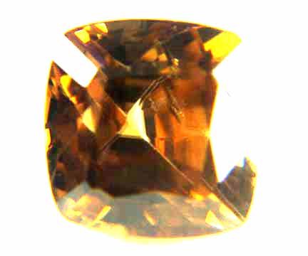 Zircon Medium Golden Brown 3.59 cts 12413