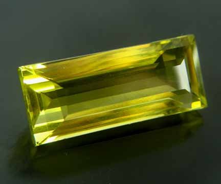 Lime Citrine Medium Yellow Green 19.87 cts 12509
