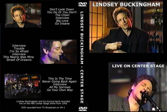 Lindsey Buckingham of Fleetwood Mac Centerstage 1992
