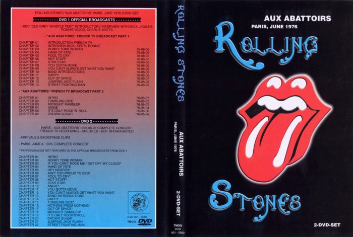 Rolling Stones 1978 2 DVD Live Set