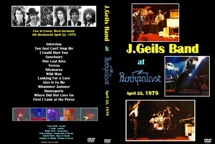 J. Geils Band 1979 Live DVD